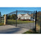 Aleko Steel Dual Swing Driveway Gate - PARIS Style - 16 x 6 Feet DG16PARD-AP