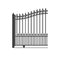 Aleko Steel Sliding Driveway Gate - PRAGUE Style - 16 x 6 Feet DG16PRASSL-AP