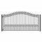 Aleko Steel Single Swing Driveway Gate - PRAGUE Style - 16 x 6 Feet DG16PRASSW-AP