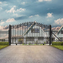 Aleko Steel Sliding Driveway Gate - ST.PETERSBURG Style - 16 x 6 Feet DG16SPTSSL-AP
