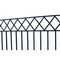 Aleko Steel Dual Swing Driveway Gate - STOCKHOLM Style - 16 x 6 Feet DG16STOD-AP