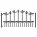 Aleko Steel Single Swing Driveway Gate - LONDON Style - 18 x 6 Feet DG18LONSSW-AP