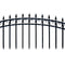 Aleko Steel Single Swing Driveway Gate - LONDON Style - 18 x 6 Feet DG18LONSSW-AP