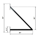 Aleko Steel Sliding Driveway Gate - MUNICH Style - 18 x 6 Feet DG18MUNSSL-AP