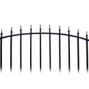 Aleko Steel Single Swing Driveway Gate - MUNICH Style - 18 x 6 Feet DG18MUNSSW-AP