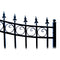 Aleko Steel Dual Swing Driveway Gate - PRAGUE Style - 18 x 6 Feet DG18PRAD-AP