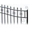 Aleko Steel Dual Swing Driveway Gate - VENICE Style - 18 x 6 Feet DG18VEND-AP