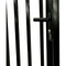 Aleko Steel Dual Swing Driveway Gate with Built-In Pedestrian Door - VIENNA Style - 16 x 7 Feet DGP16VIENNA-AP