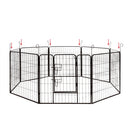 ALEKO Heavy Duty Pet Playpen Dog Kennel - 8 Panel - 24 x 32 Inches Each DK24X32-AP