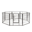 ALEKO Heavy Duty Pet Playpen Dog Kennel - 8-Panel - 32 x 32 Inches Each DK32X32-AP
