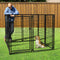 ALEKO Expandable Heavy Duty Dog Kennel and Playpen - 8 Panel - 5 x 5 x 4 Feet DK5X5X4-AP