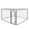 ALEKO DIY Chain Link Dog Kennel - 10 x 10 x 6 Feet DK10X10X6-AP