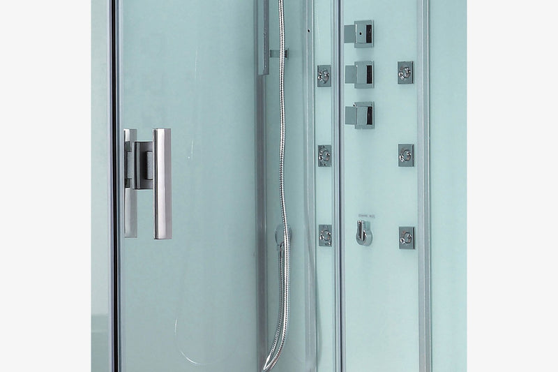 EAGO Platinum Steam Shower 35" W x 47" D x 89" H - DZ959F8-W-R