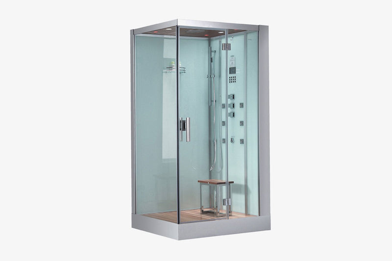 EAGO Platinum Steam Shower 35" W x 47" D x 89" H - DZ959F8-W-R