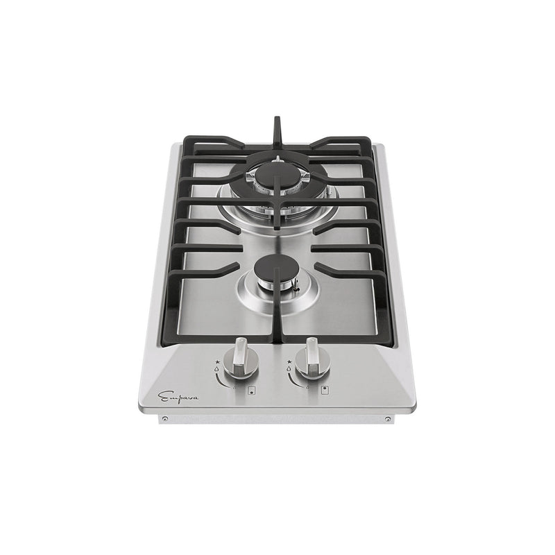 Empava 12" 2 Burner Gas Cooktop 12GC29