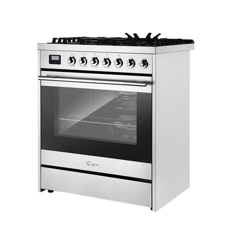 Empava 30" Freestanding Range Gas Cooktop And Oven 30GR06