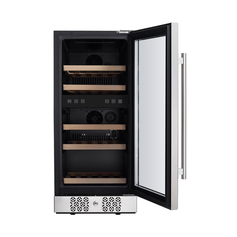 Empava 15" Dual Zone Small  Wine Fridge WC02D
