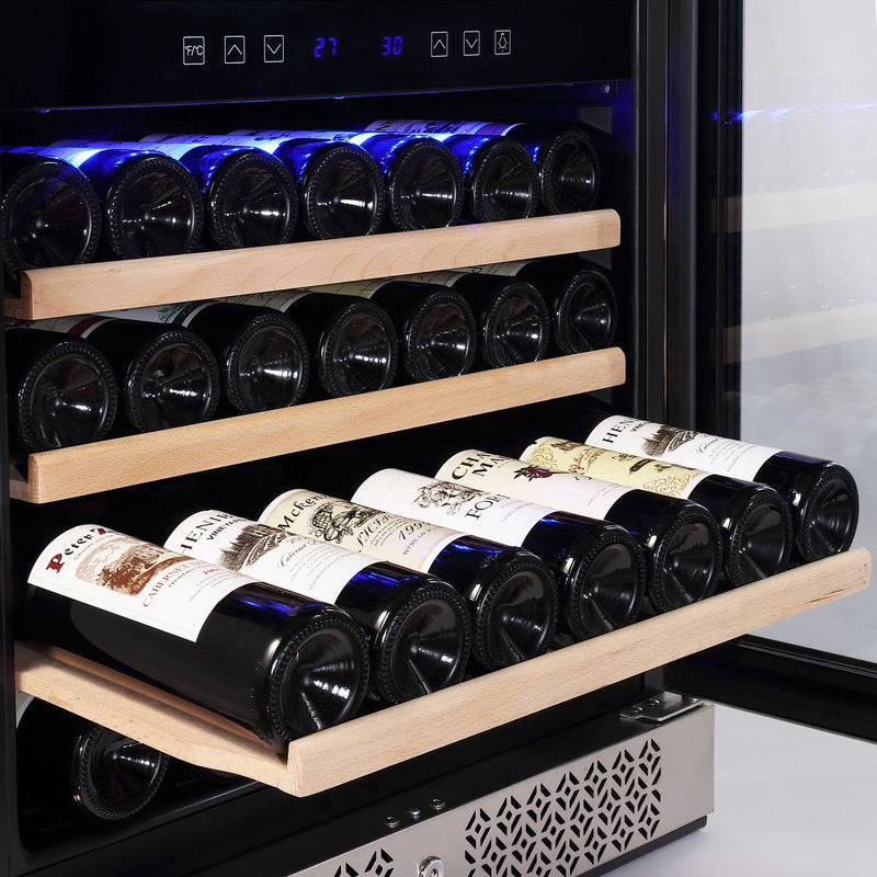 Empava 24" Fridge Dual Zone Wine & Beverage Cooler WC04D
