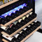 Empava 24" Fridge Dual Zone Wine & Beverage Cooler WC04D