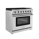 Empava 36" Pro-Style Slide-in Single Oven Gas Range 36GR11