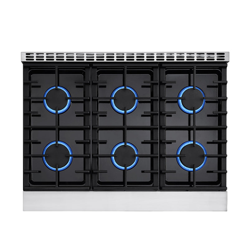 Empava 36" Pro-Style Slide-in Single Oven Gas Range 36GR11