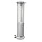 Aleko Outdoor Patio Cylinder Propane Space Heater with Adjustable Thermostat - 40,000 BTU - Silver EPHRSIL-AP