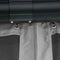 Aleko Double Roof Aluminum and Steel Frame Hardtop Gazebo with Mosquito Net - 12 x 10 Feet - Black GAZM10X12-AP