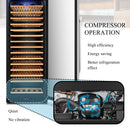 LANBO 149 BOTTLE SINGLE ZONE WINE COOLER - LW155S