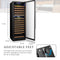 Lanbo Freestanding 160 Bottle Dual Zone Wine Refrigerator LW165D