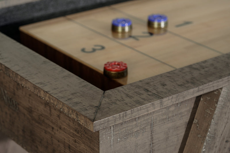 Nixon Hunter Shuffleboard Table | Antique Finish