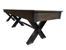 Nixon Portland Shuffleboard in Rustic Brown Wood Finish