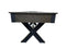 Nixon Portland Shuffleboard in Rustic Brown Wood Finish