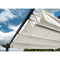 Aleko Aluminum Outdoor Canopy Grape Trellis Pergola - 9 x 9 Ft - White Color PERGWT-AP