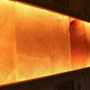 Aleko Himalayan 38 inches Pink Crystal Sauna LED Salt Brick Wall Panel SSBK05-AP