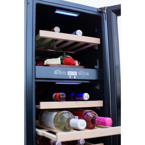 Summerset 15” Outdoor Rated Dual Zone Wine Cooler SSRFR-15WD