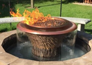 The Outdoor Plus Cazo 360 Copper Fire & Water Bowl OPT-30FW360
