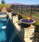 The Outdoor Plus Cazo Concrete Fire Bowl OPT-24RFOE12V