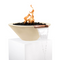The Outdoor Plus Cazo Concrete Fire & Water Bowl OPT-31FWE12V
