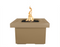 The Outdoor Plus Ramona Square Fire Pit OPT-RMNSQ36