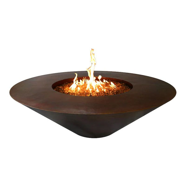 The Outdoor Plus Handworked Copper Julius Fire Pit OPT-RS48