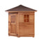 Aleko Canadian Cedar Wet Dry Outdoor Sauna with Asphalt Roof 5 Person - 6 kW ETL Certified Heater - (SKD5RCED-AP)