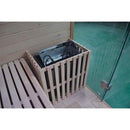 Aleko Canadian Hemlock Indoor Wet Dry Sauna 4.5 kW ETL Certified Heater 4 Person STI4TURKU-AP