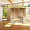 Aleko Canadian Hemlock Indoor Wet Dry Sauna 4 Person 4.5 kW ETL Certified Heater (SA3CMUR-AP)