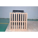 Aleko Canadian Hemlock Outdoor and Indoor Wet Dry Sauna 4.5 kW ETL Certified Heater 4 Person STO6IMATRA-AP