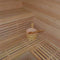 Aleko CED6HELSINKI 4-5 Person Canadian Red Cedar Wood Indoor Wet Dry Sauna with 4.5 kW ETL Electrical Heater CED6HELSINKI-AP