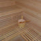 Aleko CED6VAASA 6 Person Canadian Red Cedar Outdoor and Indoor Wet Dry Sauna with 6 kW ETL Electrical Heater CED6VAASA-AP