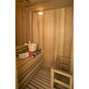 Aleko Hemlock Indoor Wet Dry Sauna Steam Room 3 kW ETL Certified Heater 2 Person STI2HEM-AP