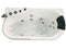 EAGO 57'' White Acrylic Corner Jetted Whirlpool Bathtub W/ Fixtures AM175-L 