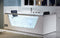 EAGO 6 ft Clear Rectangular Acrylic Whirlpool Bathtub for Two AM196ETL