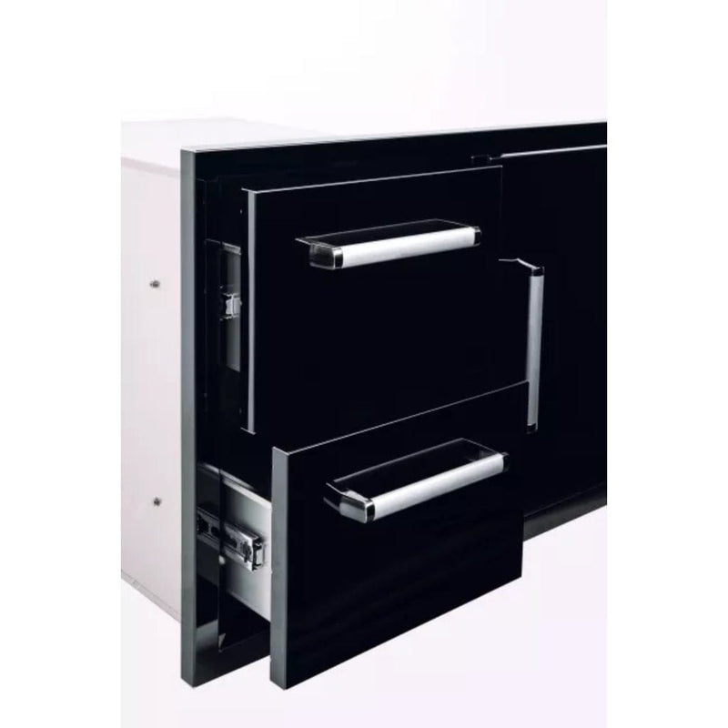 Bonfire Black Series Door and Drawer Combo CBADC-B